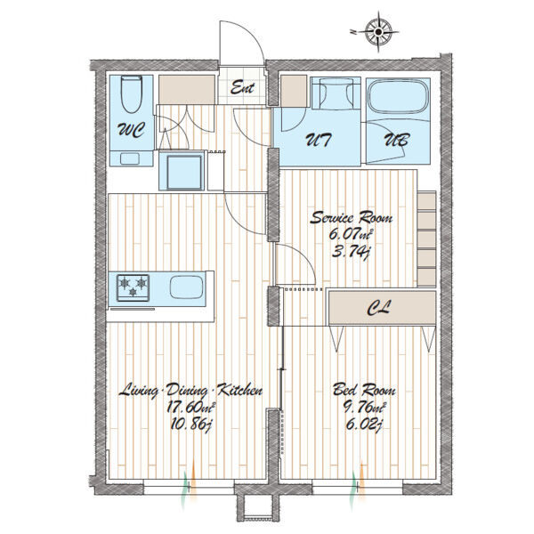 quador noie 池下の間取り