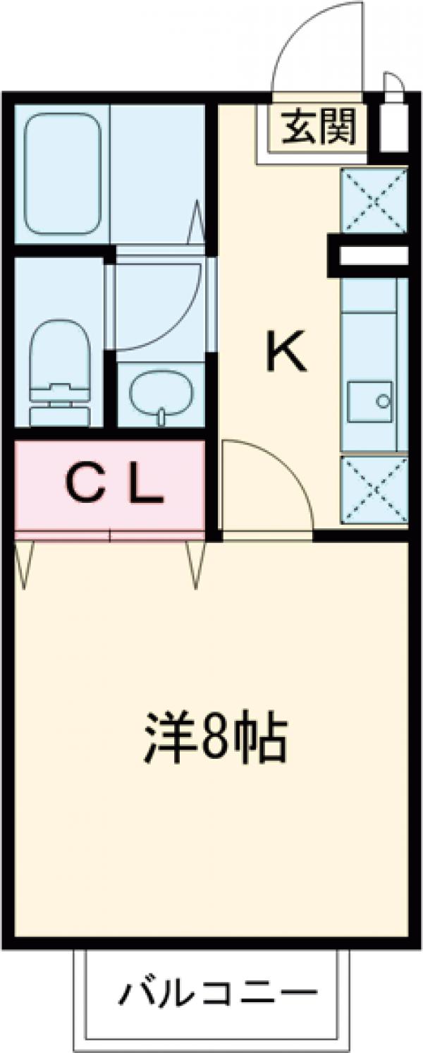 パークサイド中根台C棟の間取り