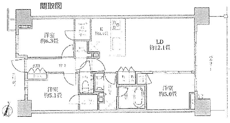 THE ITABASHI テラスの間取り