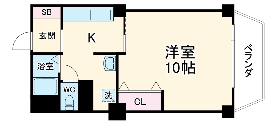 二条プラザの間取り