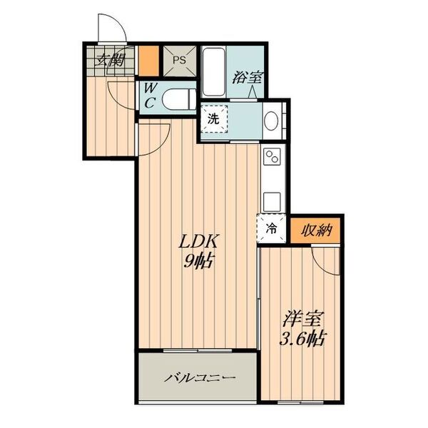 レジデンス中村公園の間取り