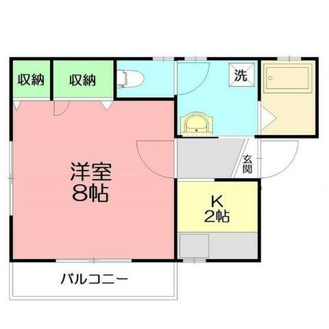 めいぷるハウスの間取り