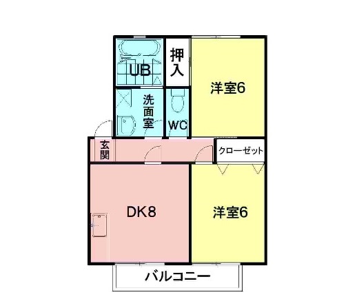エクセルBの間取り