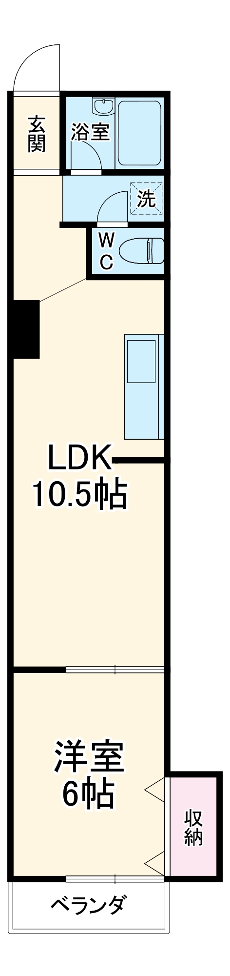 荒井ビルの間取り