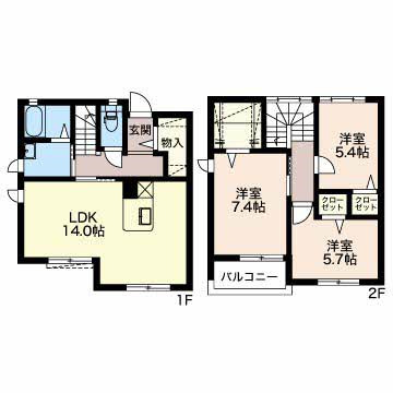 グランドメゾン錦町の間取り