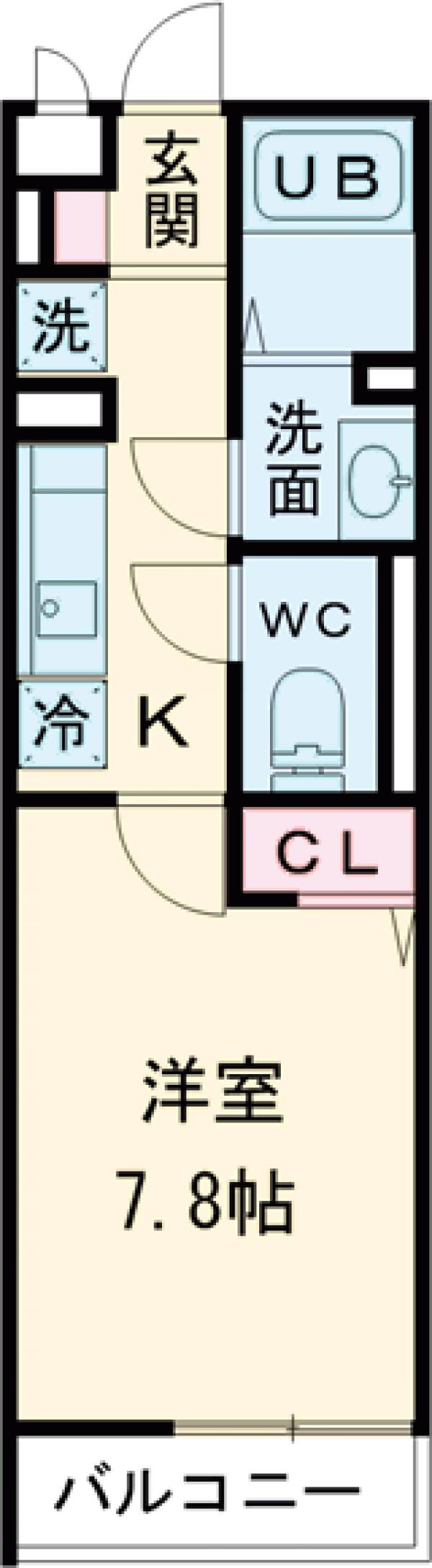イクシオ南篠崎の間取り