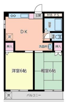 コーポマキの間取り