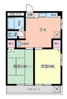 コーポマキの間取り