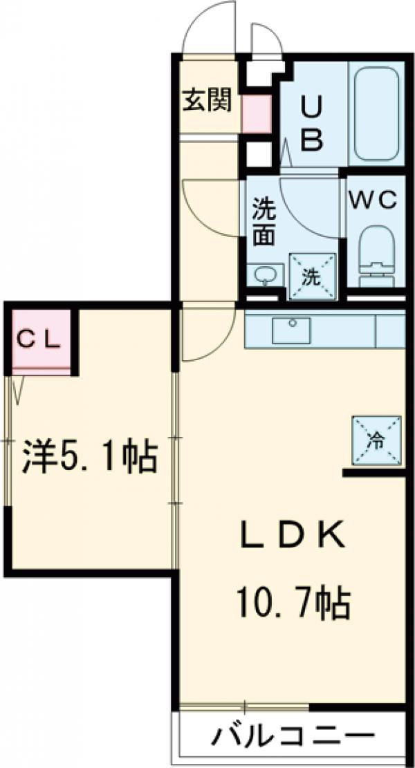 イクシオ南篠崎の間取り