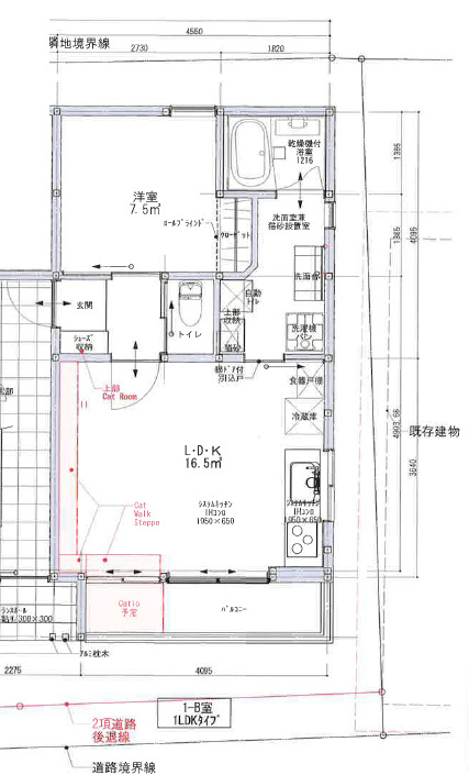 フェリス神楽坂の間取り