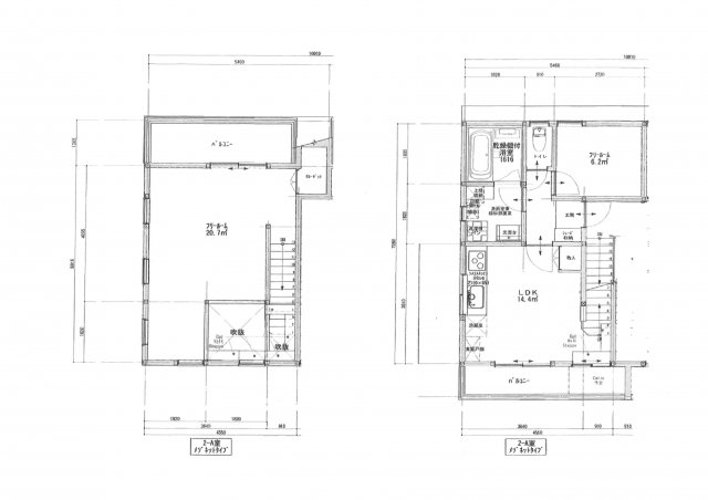 フェリス神楽坂の間取り