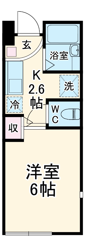 パラッツォ・デル・マーレの間取り