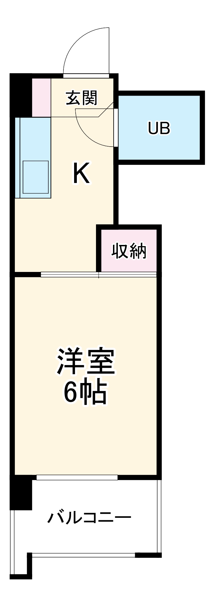 第5七福ビルの間取り