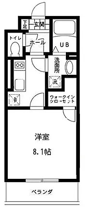 オリエンスⅡの間取り