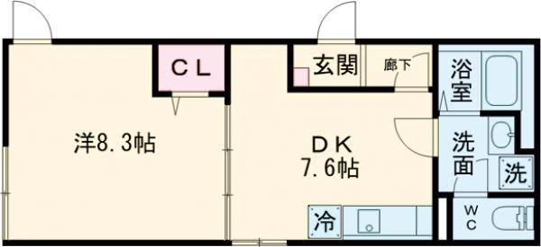 イクシオ島根の間取り