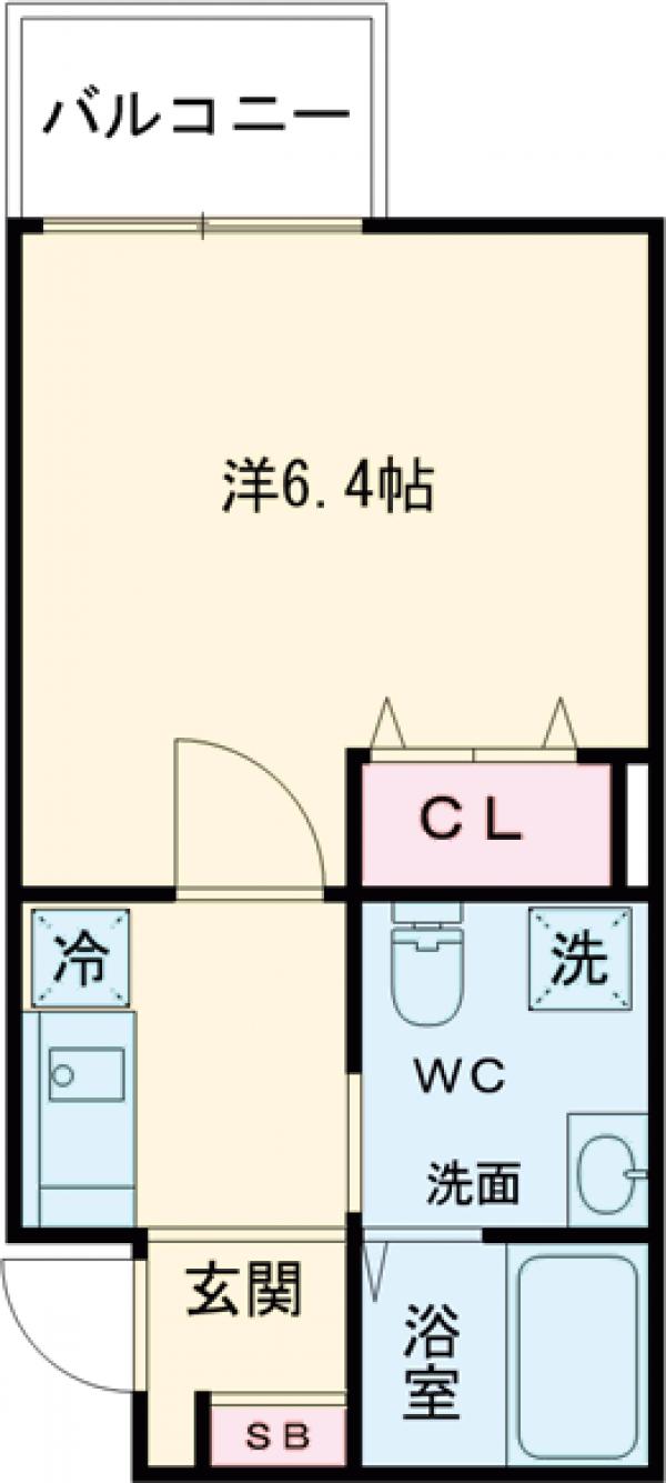 青井の完工年月(2024年3月)築の賃貸アパートの間取り