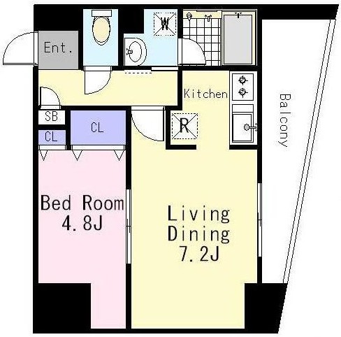 グランディール初台の間取り