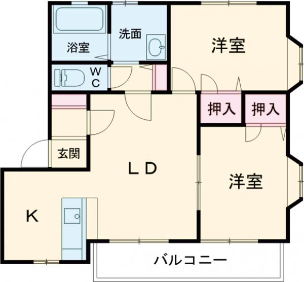ファミーユBの間取り
