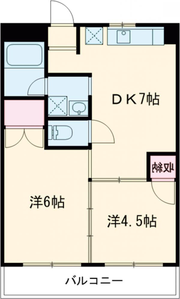 サニーコーポの間取り
