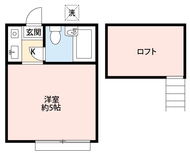 ペアパレスひばりが丘の間取り