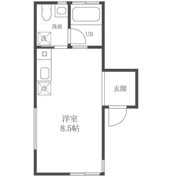 Asway溝の口の間取り