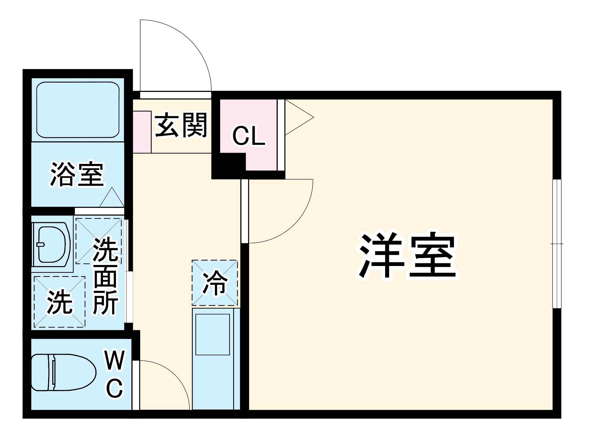 ハイズ湘南茅ケ崎の間取り