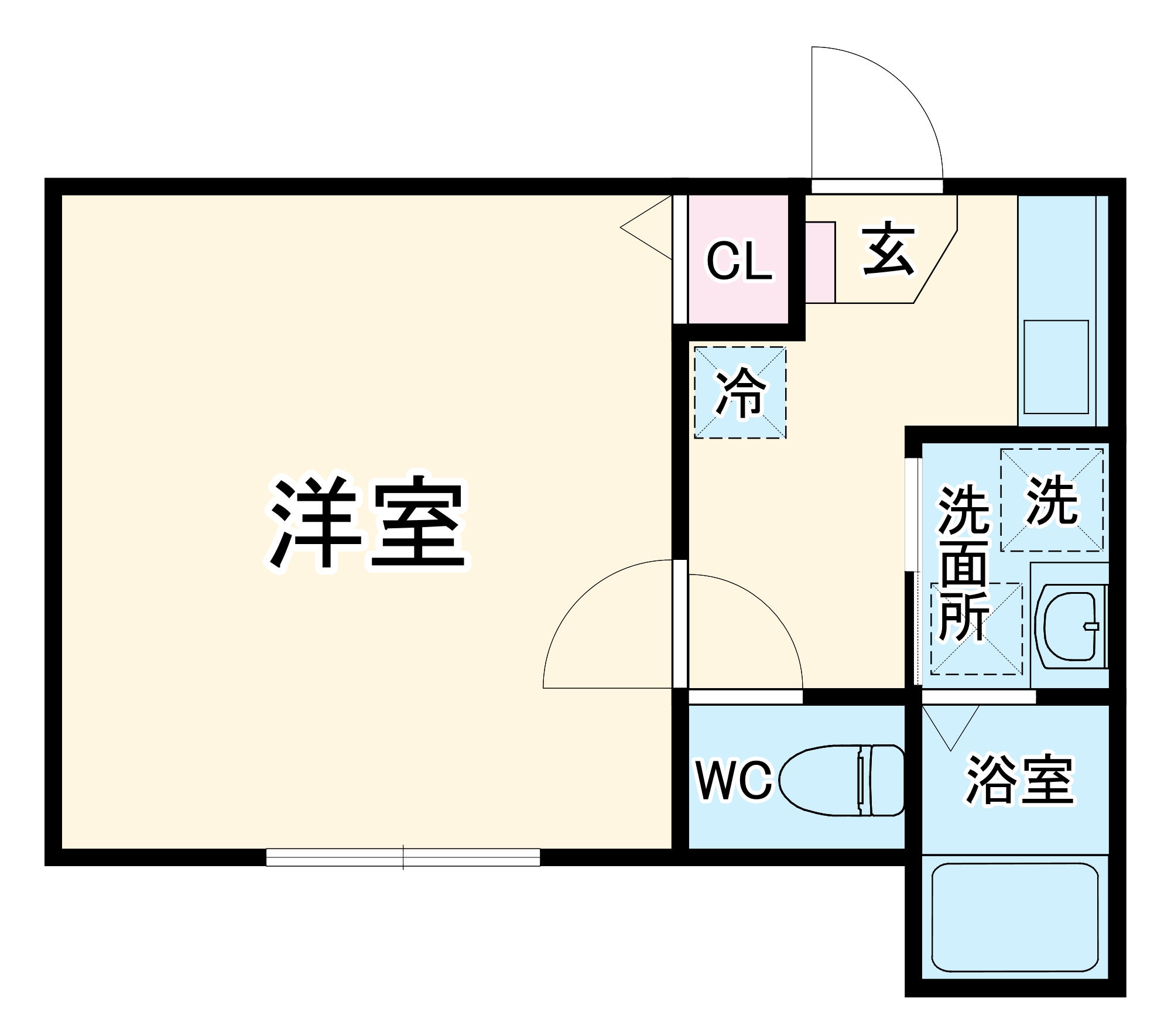 ハイズ湘南茅ケ崎の間取り