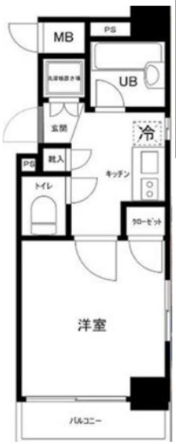菱和パレス中野新橋壱番館の間取り