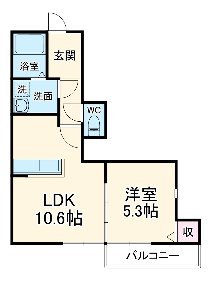グリーンヒル高田の間取り