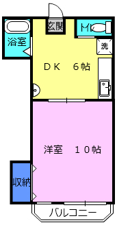エンブレムNYの間取り