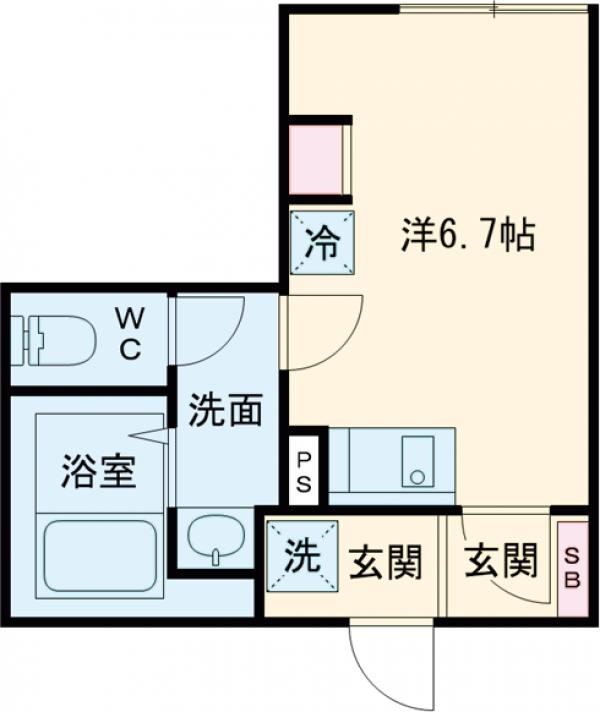 イクシオ上一色の間取り