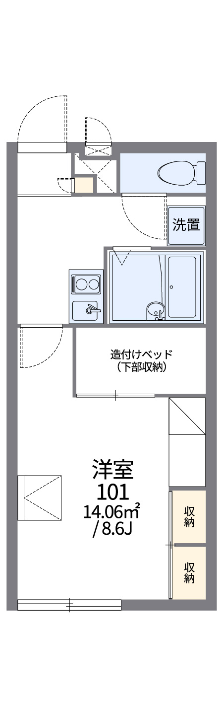 レオパレスYMの間取り