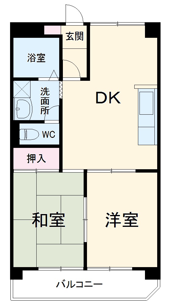 アモール高針の間取り