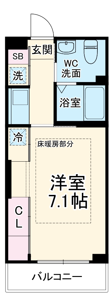 リブリ・ブリッジ津田沼の間取り