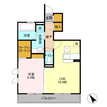 サザンクロスの間取り