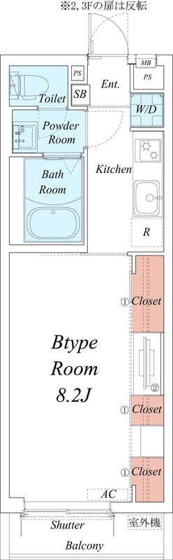 リブリ・アルカンシエルKの間取り