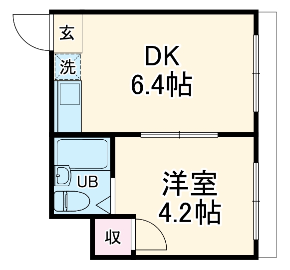 壬生ハイツの間取り