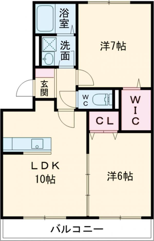 セント光ヶ丘Ⅱの間取り
