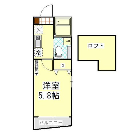 アザーレ・パッシオ読売ランド前の間取り