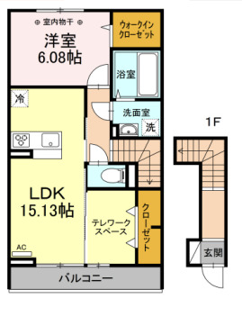 ラ・フルールの間取り