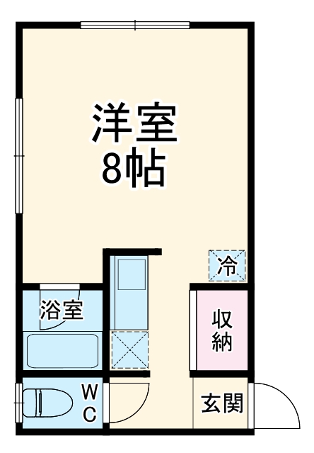 天野コーポの間取り