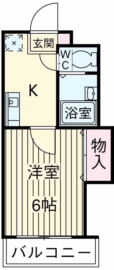 クレッセント柴崎の間取り