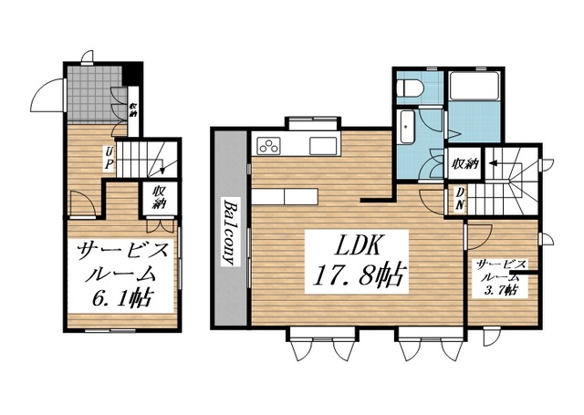 野沢Nハウスの間取り
