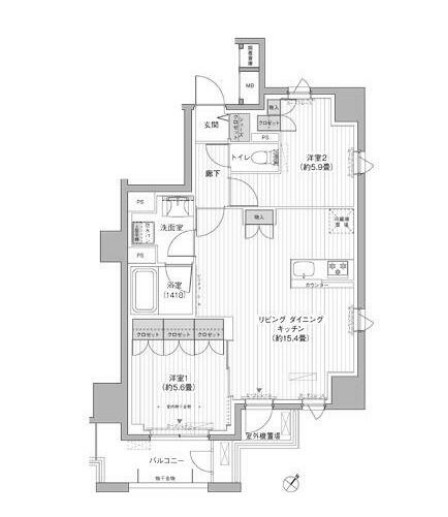 maison chroloの間取り