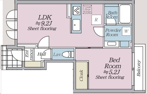 オルキデ芦花公園五番館の間取り