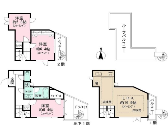 ステージ練馬Ⅲの間取り