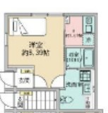 プラスドア東中野の間取り