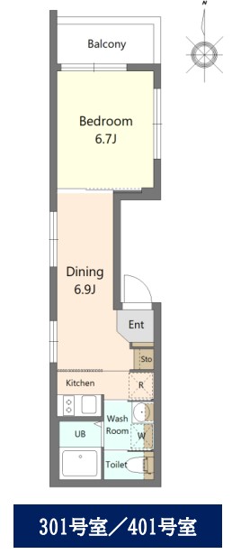 SPコート目白の間取り