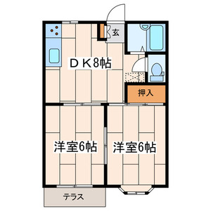 エトワールMの間取り