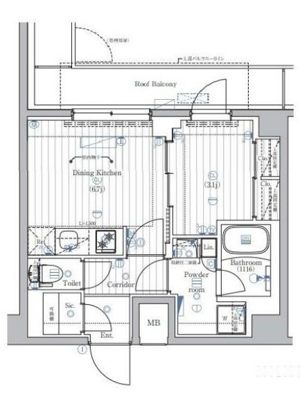 ＰＲＥＭＩＵＭ　ＣＵＢＥ　西荻窪＃ｍｏの間取り